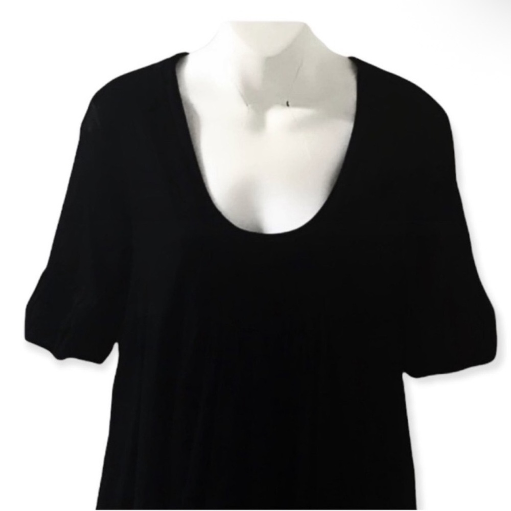 Authentic Burberry London luxury designer cotton black dress sz 6 - Picture 9 of 9